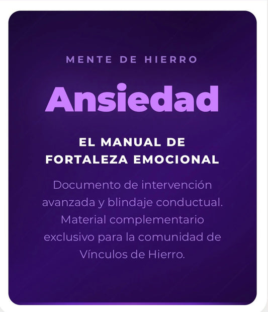 ANSIEDAD - El Manual de Fortaleza Emocional
